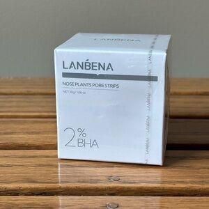 Lanbena Nose Plants Pore Strips (60) 2% BHA Blackhead Removal Kit Exp 5/27 NIB